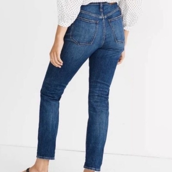 Madewell THE HIGH-RISE SLIM CROP BOYJEAN Jeans | size 25 | Perfect condition - Picture 3 of 10